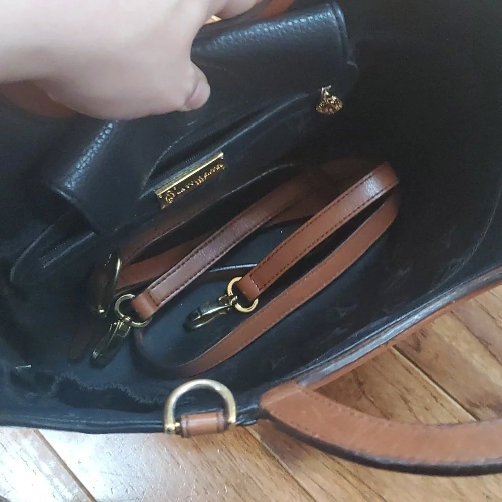 LA Tour Eiffel 1887 satchel crossbody bag vintage